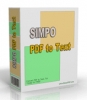 Náhled k programu Simpo PDF to Text